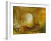 Interior at Petworth, Lord Egremonts country house-Joseph Mallord William Turner-Framed Giclee Print