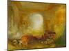 Interior at Petworth, Lord Egremonts country house-Joseph Mallord William Turner-Mounted Giclee Print