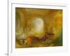 Interior at Petworth, Lord Egremonts country house-Joseph Mallord William Turner-Framed Giclee Print