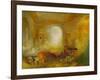 Interior at Petworth, Lord Egremonts country house-Joseph Mallord William Turner-Framed Giclee Print