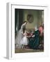 Interior at The Chestnuts Wimbledon, Grandmother's Birthday-J.l. Dyckmans-Framed Giclee Print