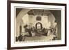 Interior, Biltmore Hotel, Santa Barbara, California-null-Framed Art Print