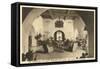 Interior, Biltmore Hotel, Santa Barbara, California-null-Framed Stretched Canvas