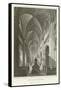 Interior Bonn Cathedral-William Tombleson-Framed Stretched Canvas