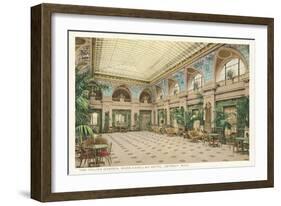 Interior, Book Cadillac Hotel, Detroit, Michigan-null-Framed Art Print