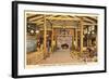 Interior, Bright Angel Lodge, Grand Canyon-null-Framed Art Print