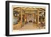 Interior, Bright Angel Lodge, Grand Canyon-null-Framed Art Print