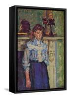 'Interior', c19th century-Harold Gilman-Framed Stretched Canvas