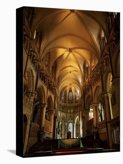 Interior, Canterbury Cathedral, Unesco World Heritage Site, Kent, England, United Kingdom-Roy Rainford-Stretched Canvas