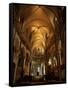 Interior, Canterbury Cathedral, Unesco World Heritage Site, Kent, England, United Kingdom-Roy Rainford-Framed Stretched Canvas