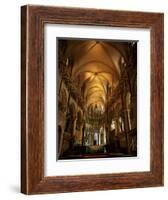 Interior, Canterbury Cathedral, Unesco World Heritage Site, Kent, England, United Kingdom-Roy Rainford-Framed Photographic Print