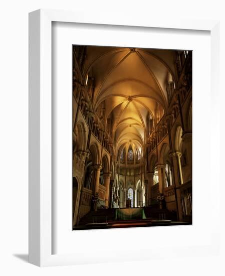 Interior, Canterbury Cathedral, Unesco World Heritage Site, Kent, England, United Kingdom-Roy Rainford-Framed Photographic Print