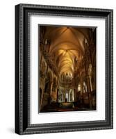 Interior, Canterbury Cathedral, Unesco World Heritage Site, Kent, England, United Kingdom-Roy Rainford-Framed Photographic Print