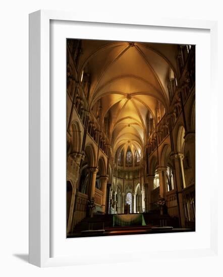 Interior, Canterbury Cathedral, Unesco World Heritage Site, Kent, England, United Kingdom-Roy Rainford-Framed Photographic Print