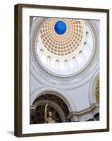 Interior, Capitolio, Havana, Cuba, West Indies, Central America-Ben Pipe-Framed Photographic Print