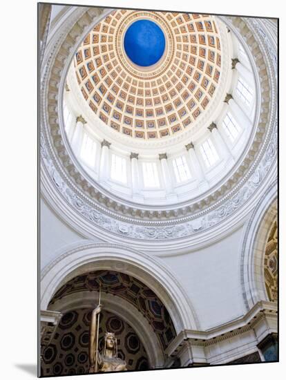 Interior, Capitolio, Havana, Cuba, West Indies, Central America-Ben Pipe-Mounted Photographic Print