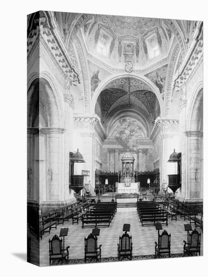 Interior Cathedral, Havana, Cuba-null-Stretched Canvas