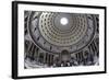 Interior Church of St. Mary of the Martyrs and Cupola Inside the Pantheon-Stuart Black-Framed Photographic Print