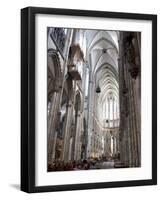 Interior, Cologne Cathedral, Cologne, North Rhine Westphalia, Germany-Yadid Levy-Framed Photographic Print