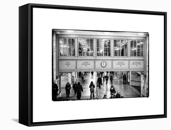 Interior Corridors with an Original Skylight in the Grand Central Terminal - Manhattan - New York-Philippe Hugonnard-Framed Stretched Canvas