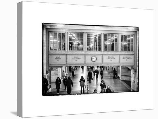 Interior Corridors with an Original Skylight in the Grand Central Terminal - Manhattan - New York-Philippe Hugonnard-Stretched Canvas