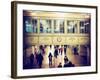 Interior Corridors with an Original Skylight in the Grand Central Terminal - Manhattan - New York-Philippe Hugonnard-Framed Photographic Print