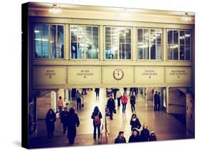 Interior Corridors with an Original Skylight in the Grand Central Terminal - Manhattan - New York-Philippe Hugonnard-Stretched Canvas