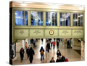 Interior Corridors with an Original Skylight in the Grand Central Terminal - Manhattan - New York-Philippe Hugonnard-Stretched Canvas