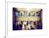 Interior Corridors with an Original Skylight in the Grand Central Terminal - Manhattan - New York-Philippe Hugonnard-Framed Art Print