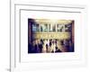 Interior Corridors with an Original Skylight in the Grand Central Terminal - Manhattan - New York-Philippe Hugonnard-Framed Art Print