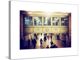 Interior Corridors with an Original Skylight in the Grand Central Terminal - Manhattan - New York-Philippe Hugonnard-Stretched Canvas