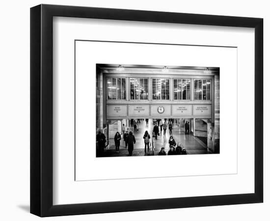 Interior Corridors with an Original Skylight in the Grand Central Terminal - Manhattan - New York-Philippe Hugonnard-Framed Art Print