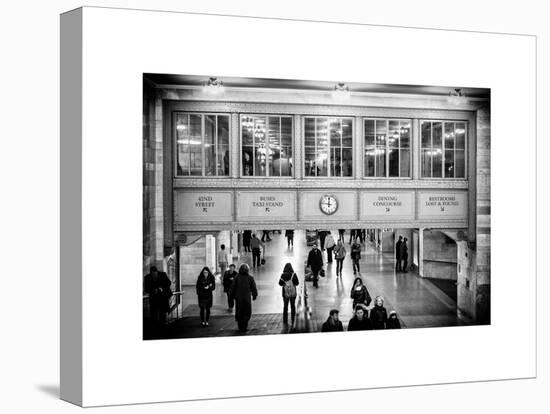 Interior Corridors with an Original Skylight in the Grand Central Terminal - Manhattan - New York-Philippe Hugonnard-Stretched Canvas