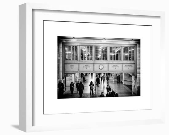 Interior Corridors with an Original Skylight in the Grand Central Terminal - Manhattan - New York-Philippe Hugonnard-Framed Art Print