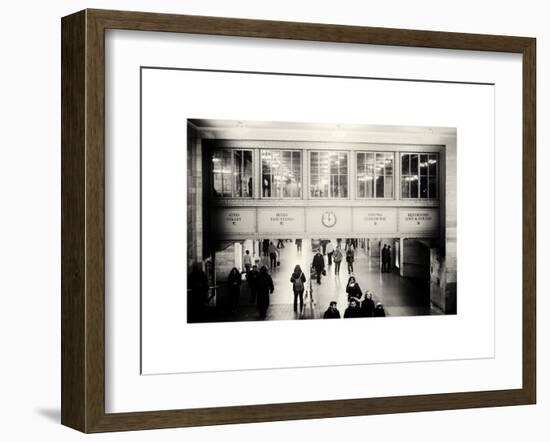 Interior Corridors with an Original Skylight in the Grand Central Terminal - Manhattan - New York-Philippe Hugonnard-Framed Art Print