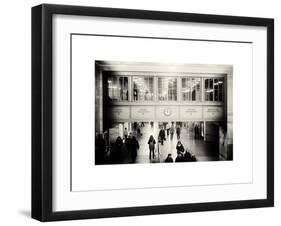 Interior Corridors with an Original Skylight in the Grand Central Terminal - Manhattan - New York-Philippe Hugonnard-Framed Art Print