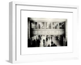 Interior Corridors with an Original Skylight in the Grand Central Terminal - Manhattan - New York-Philippe Hugonnard-Framed Art Print