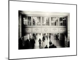 Interior Corridors with an Original Skylight in the Grand Central Terminal - Manhattan - New York-Philippe Hugonnard-Mounted Art Print