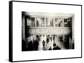 Interior Corridors with an Original Skylight in the Grand Central Terminal - Manhattan - New York-Philippe Hugonnard-Framed Stretched Canvas