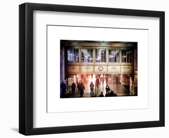 Interior Corridors with an Original Skylight in the Grand Central Terminal - Manhattan - New York-Philippe Hugonnard-Framed Art Print