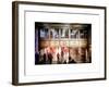 Interior Corridors with an Original Skylight in the Grand Central Terminal - Manhattan - New York-Philippe Hugonnard-Framed Art Print