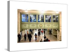 Interior Corridors with an Original Skylight in the Grand Central Terminal - Manhattan - New York-Philippe Hugonnard-Stretched Canvas