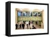 Interior Corridors with an Original Skylight in the Grand Central Terminal - Manhattan - New York-Philippe Hugonnard-Framed Stretched Canvas