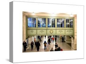 Interior Corridors with an Original Skylight in the Grand Central Terminal - Manhattan - New York-Philippe Hugonnard-Stretched Canvas