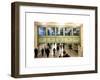 Interior Corridors with an Original Skylight in the Grand Central Terminal - Manhattan - New York-Philippe Hugonnard-Framed Art Print