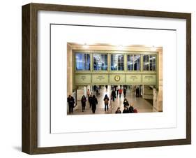 Interior Corridors with an Original Skylight in the Grand Central Terminal - Manhattan - New York-Philippe Hugonnard-Framed Art Print