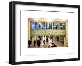 Interior Corridors with an Original Skylight in the Grand Central Terminal - Manhattan - New York-Philippe Hugonnard-Framed Art Print