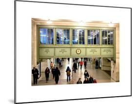 Interior Corridors with an Original Skylight in the Grand Central Terminal - Manhattan - New York-Philippe Hugonnard-Mounted Art Print