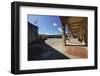 Interior Court of San Cristobal Fort-George Oze-Framed Photographic Print