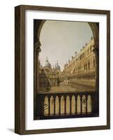 Interior Court of the Doge's Palace, Venice, C.1756-Canaletto-Framed Giclee Print